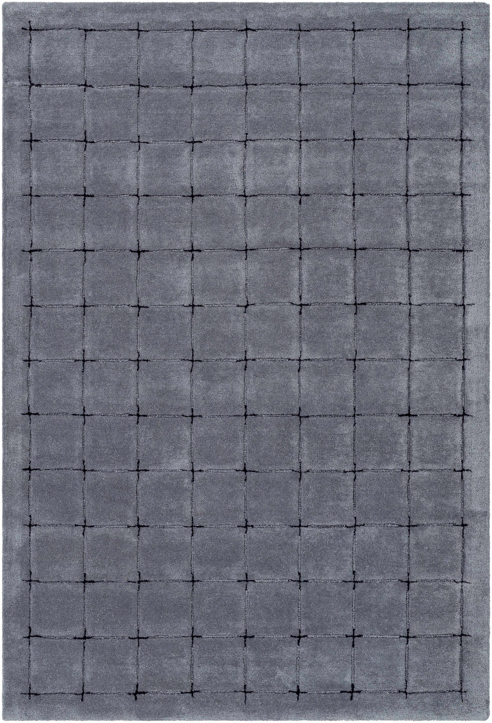 Sanvi Charcoal Area Rug - Ornate Home