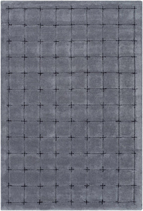 Sanvi Charcoal Area Rug - Ornate Home