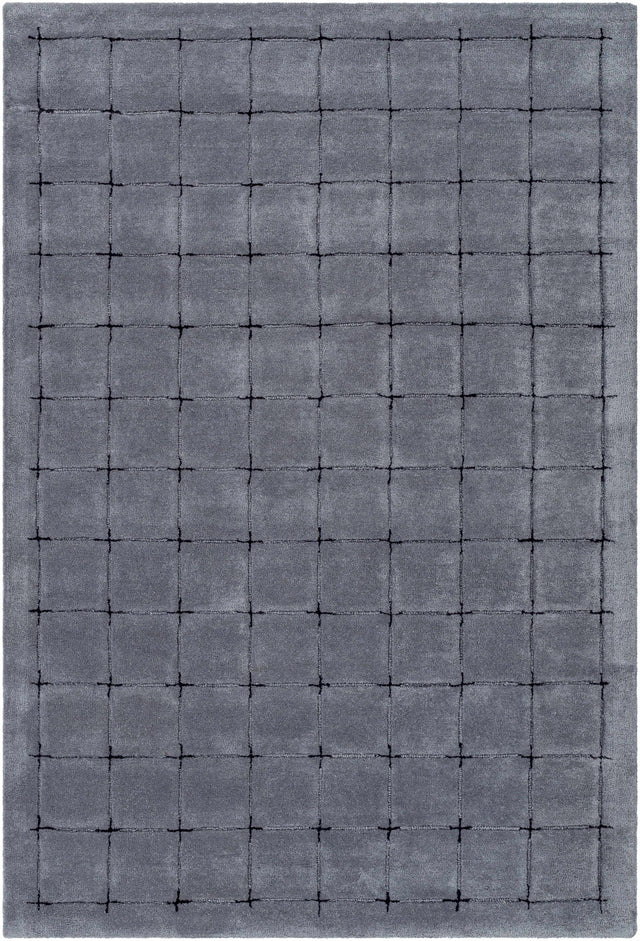 Sanvi Charcoal Area Rug - Ornate Home