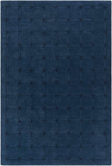 Sanvi Navy Wool Area Rug - Ornate Home