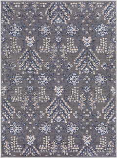 Sapinero Gray Floral Rug - Clearance - Ornate Home
