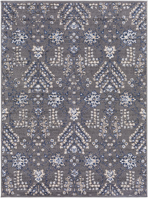 Sapinero Gray Floral Rug - Clearance - Ornate Home