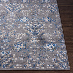 Sapinero Gray Floral Rug - Clearance - Ornate Home