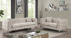 Sapphira Beige Chair - Ornate Home