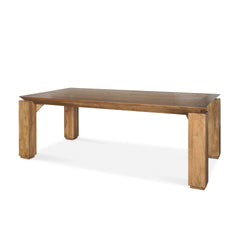 Sapphira Medium Brown Rectangular Dining Table