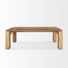 Sapphira Medium Brown Rectangular Dining Table