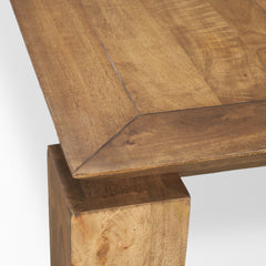Sapphira Medium Brown Rectangular Dining Table
