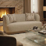 Sarabi Light Brown Sofa + Loveseat - Ornate Home