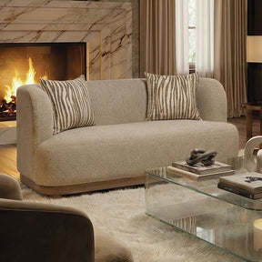 Sarabi Light Brown Sofa + Loveseat - Ornate Home