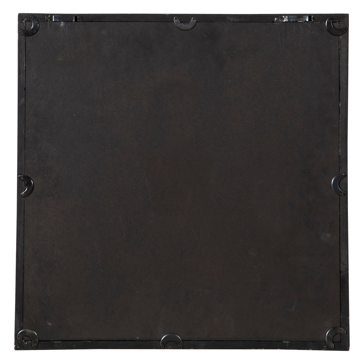 Saragano Brown/Gray/Woodtone Square Mirrors (Set of 2) - Ornate Home