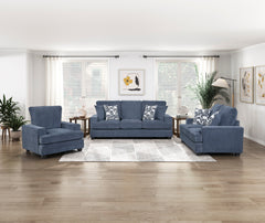 Sarah Blue Chair - Ornate Home