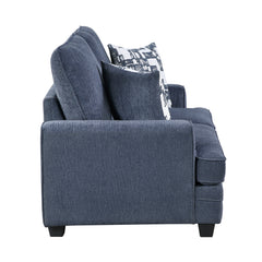 Sarah Blue Loveseat - Ornate Home
