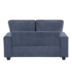 Sarah Blue Loveseat - Ornate Home