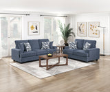Sarah Blue Sofa - Ornate Home
