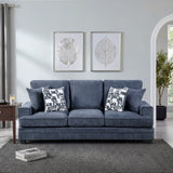 Sarah Blue Sofa - Ornate Home