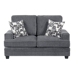 Sarah Gray Loveseat - Ornate Home