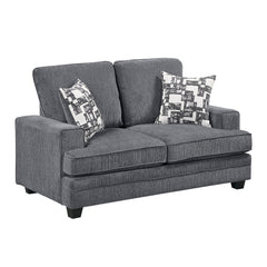 Sarah Gray Loveseat - Ornate Home