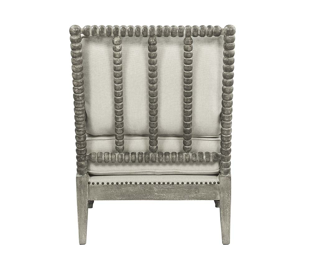 Saraid Beige Accent Chair - Ornate Home