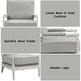 Saraid Gray Accent Chair - Ornate Home