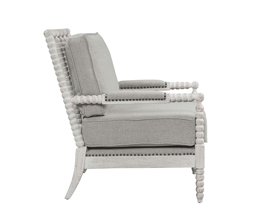 Saraid Gray Accent Chair - Ornate Home