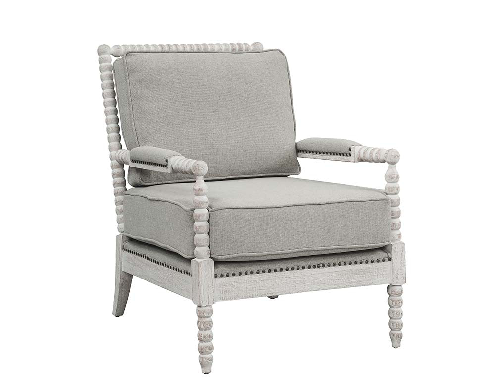 Saraid Gray Accent Chair - Ornate Home
