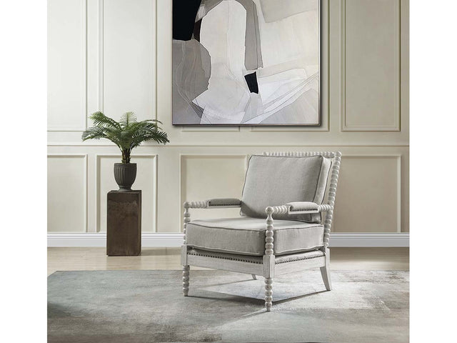 Saraid Gray Accent Chair - Ornate Home