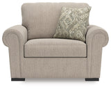 Sararose Heather Chair and a Half (Online Special Price) - Ornate Home