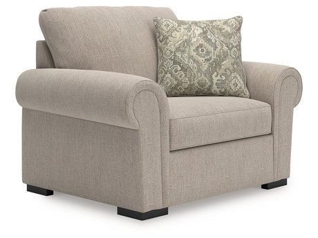 Sararose Heather Chair and a Half - Ornate Home