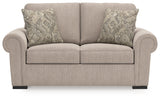 Sararose Heather Loveseat - Ornate Home