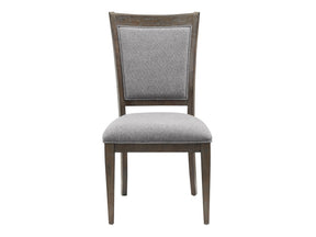 Sarasota Brown/Gray Side Chair (Set of 2) - Ornate Home