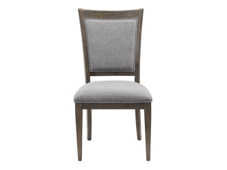 Sarasota Brown/Gray Side Chair (Set of 2) - Ornate Home