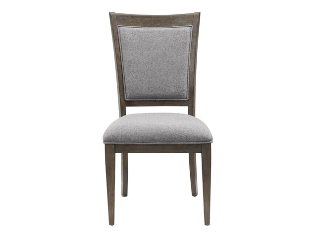 Sarasota Brown/Gray Side Chair (Set of 2) - Ornate Home