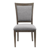 Sarasota Brown/Gray Side Chair (Set of 2) - Ornate Home