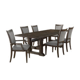 Sarasota Gray 7pc Dining Set - Ornate Home