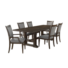 Sarasota Gray 7pc Dining Set - Ornate Home