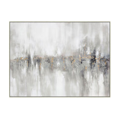 Saratoga Grey Canvas - Ornate Home