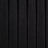 Sarco Black Corduroy Upholstered Swivel Accent Arm Chair - Ornate Home