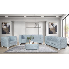Saree Light Teal Chair - Ornate Home