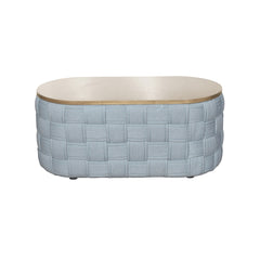 Saree Light Teal Coffee Table - Ornate Home