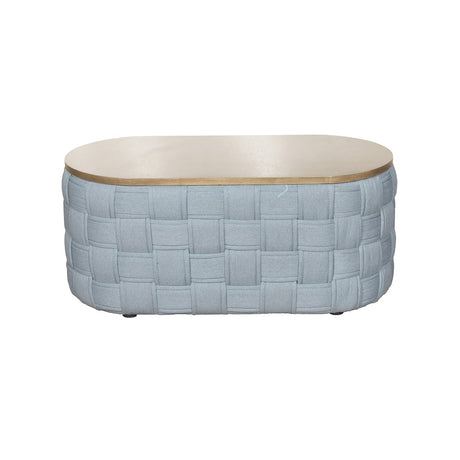 Saree Light Teal Coffee Table - Ornate Home