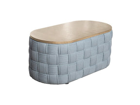 Saree Light Teal Coffee Table - Ornate Home