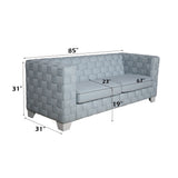 Saree Light Teal Sofa - Ornate Home