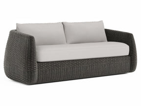 Sarene Dark Thatch/Beige/Tan Outdoor Sofa - Ornate Home