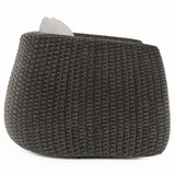 Sarene Dark Thatch/Beige/Tan Outdoor Swivel Chair - Ornate Home