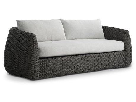Sarene Dark Thatch/Grey Outdoor Sofa - Ornate Home