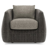 Sarene Dark Thatch Outdoor Chair - Ornate Home
