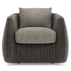 Sarene Dark Thatch Outdoor Chair - Ornate Home