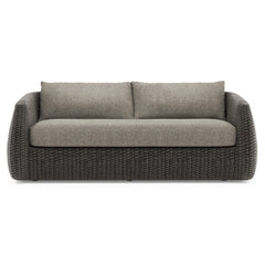 Sarene Dark Thatch Outdoor Sofa - Ornate Home