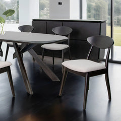 Sargans Black 7 Piece Dining Set - Ornate Home
