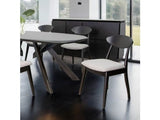 Sargans Black Dining Table - Ornate Home